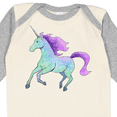 thumbnail image 4 of Inktastic Crystal Unicorn Boys or Girls Long Sleeve Baby Bodysuit, 4 of 5