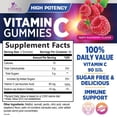 thumbnail image 3 of Zero Sugar Vitamin C Gummies - Immune Support & Antioxidant VitaminC Dietary Supplement - Vegan, Non-GMO, Dairy & Gluten Free C Vitamin Gummy - Raspberry Flavor for Kids & Adults - 120 Count Gummies, 3 of 10