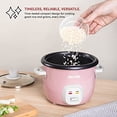 thumbnail image 3 of Mini Arrocera Aroma Housewares 4 Tazas Rosa, 3 of 6