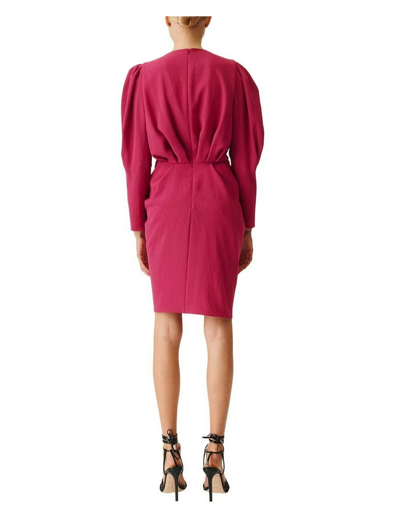 strapless open back dress IRO Lauretta Dress in Light Pink Multico