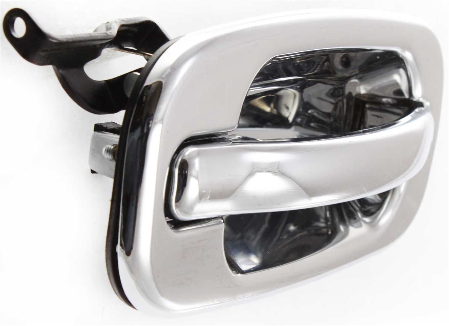 Replacement C491361 Exterior Door Handle Compatible with 2002-2006 Cadillac Escalade Chevrolet Avalanche 1500 Rear, Right Passenger Chrome