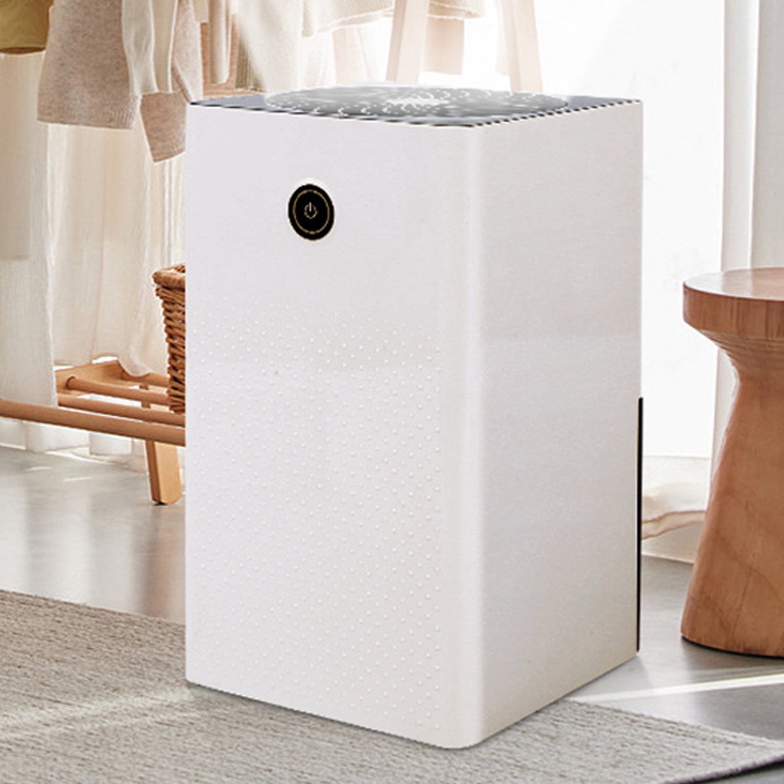 BIMZUC Ultra Quiet Energy Saving Mini Portable Air Dehumidifier 1L Water Tank For Bedroom Basement Home Small Dehumidifiers 33.8 oz / 1L Capacity Effective Moisture Removal with Auto Shut-Off
