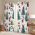thumbnail image 2 of jejeloiu Cute Santa Claus Black Out Curtains,Happy New Year Curtains Pack of 2 (42x63 Each),Christmas Tree Gifts Bedroom Curtains For Children,Super Cozy Room Decor, 2 of 6