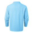 thumbnail image 5 of Krdevn Mens Shirts - Men's Trend Of Fall and Winter Tops Shirt Texture Texture Men's Sports Shirt,Mens Fall Shirts,Color:Sky Blue,Size:XXL, 5 of 5
