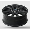 thumbnail image 3 of RTX OE Custom Wheel 17x7.5 Inch Rim for 2005-2021 Nissan Frontier 66.1mm CB Offset 30mm Gloss Black, 3 of 3