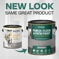 thumbnail image 2 of Evolve Porch & Floor Paint, Fast-Drying Wood and Concrete Paint, Battleship Gray, 5 Gallon, 2 of 7