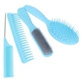 thumbnail image 1 of Styling Comb Set, Hair Comb Set Professional Comfortable Anti Static  For Hair Salon For Home Blue Set, 1 of 8
