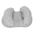thumbnail image 4 of Baby head and neck support pillow prevents flat head adjustable breathable infant travel pillow gray, 4 of 5