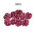 thumbnail image 1 of 50Pcs Artificial Silk Floral Flower Head Hydrangea Wedding Party Decor Craft DIY, 1 of 8