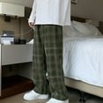thumbnail image 3 of Birdeem Mens Pants Mens Fashion Drawstring Elastic Waist Solid Color Casual Retro Jogger Length Pants, 3 of 10