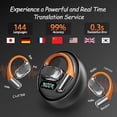 thumbnail image 3 of AI Translator Clip-on Headphones 144 Languages Real Time Two-Way Translation Earphones Stereo Sound Wireless Bluetooth Headsets, 3 of 25