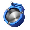 thumbnail image 3 of Metal Stainless Steel Portable Plated Permanent Match Lighter for Home Car  Blue, 3 of 9