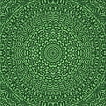 thumbnail image 1 of Ahgly Tapis d'Intérieur Lavable en Machine Carré Vert Forêt Foncé, 8 Pieds Carré, 1 of 7