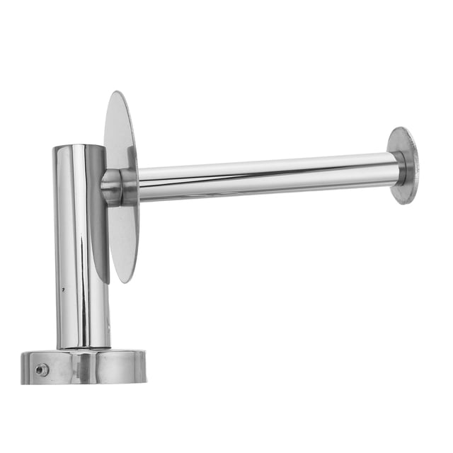 FENGGUIQU Storage Rack for Paper Rolls Plated Silver Smooth Glossy Surface for Countertop