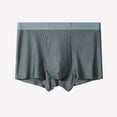 thumbnail image 2 of Xunlbb Men's Boxer Briefs Fashion Solid Breathable Close Fitting Underpants Lightweight Quick Dry Comfortable Briefs Plus Size 4-Way-Stretch Mens Underwear Summer Inner Fit, 2 of 9