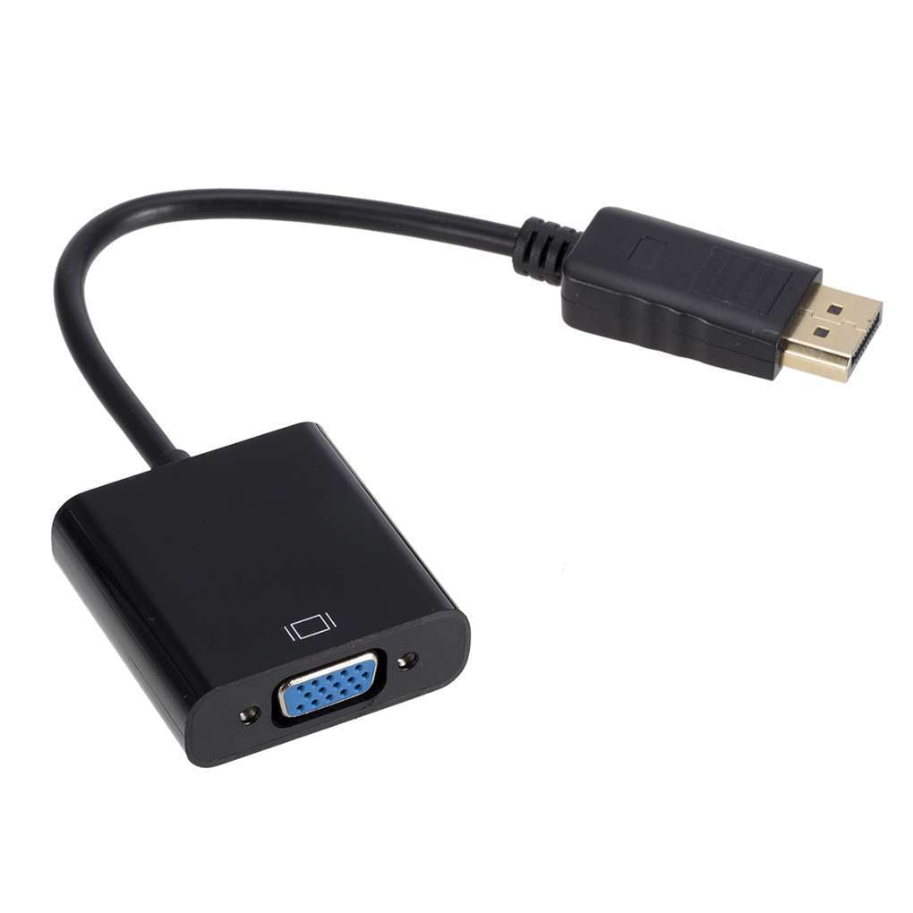 1080P HDMI Male VGA Female Video Adapter Converter With 3.5mm Audio Cable BBC