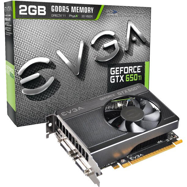 Evga Nvidia Geforce Gtx 650 Ti Graphic Card 2 Gb Gddr5 Walmart Com Walmart Com