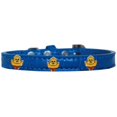 thumbnail image 1 of Chickadee Widget Croc Chien Collier Bleu Taille 14, 1 of 1