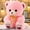 C, variant on Cute Teddy Bear Plush Toy, Soft Stuffed Animal with Bow Tie, Kawaii Bear Pillow, Perfect Cuddle Buddy Gift for Kids Adults