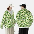 thumbnail image 4 of Gaeub Cartoon Frogs Men's and Women's UPF 50+ Long-Sleeved Sun Protection Clothing, Fishing Shirt Long Sleeve Zip-Medium, 4 of 7