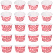 Silicone Baking Cups Disposable Dessert Cups Paper Baking Cups muffin wrappers silicone muffin molds paper dessert cups Cupcake Liners: 100Pcs Paper Bowls Disposable Paper Bowls Disposable