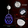 thumbnail image 2 of Suncoda Easter Eggs, Easter Basket Stuffers Easter Window Decorations Lights Easter Eggs Suction Cup Lantern, 2 of 6