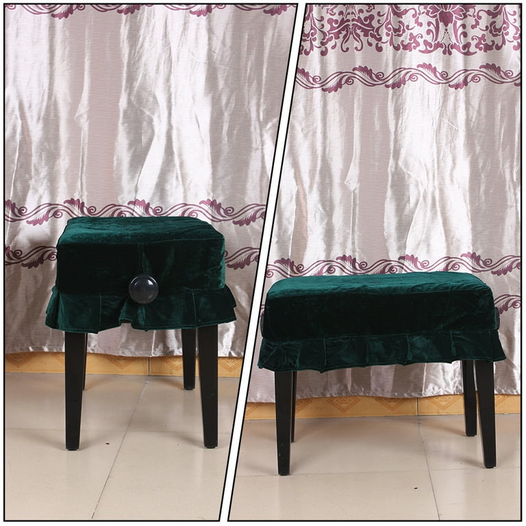 Piano Bench Cover Protector Waterproof Dining Bench Cover Bench Cushion Slipcovers for Living Room Kitchen Bedroom Dark Green Walmart