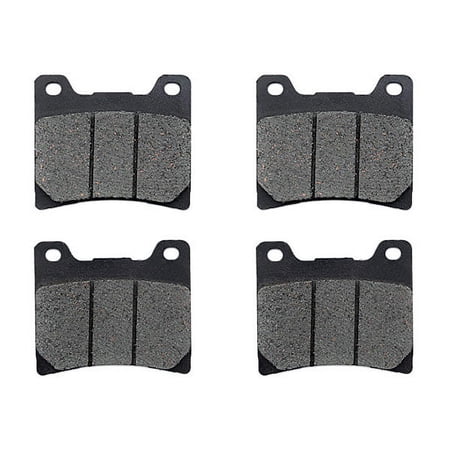 KMG Front Brake Pads Compatible with 1983 Yamaha XJ 900 RK Seca - Non-Metallic Organic NAO Brake Pads Set