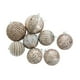 thumbnail image 1 of Adornos para árboles de Navidad, bolas de Navidad, adornos, manualidades, colgantes 8 piezas redondas, 1 of 9