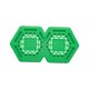 thumbnail image 3 of Almohadilla de aislamiento térmico para chip de CPU, almohadilla de silicona de doble cara para IC, versátil y práctica. Verde, 3 of 9
