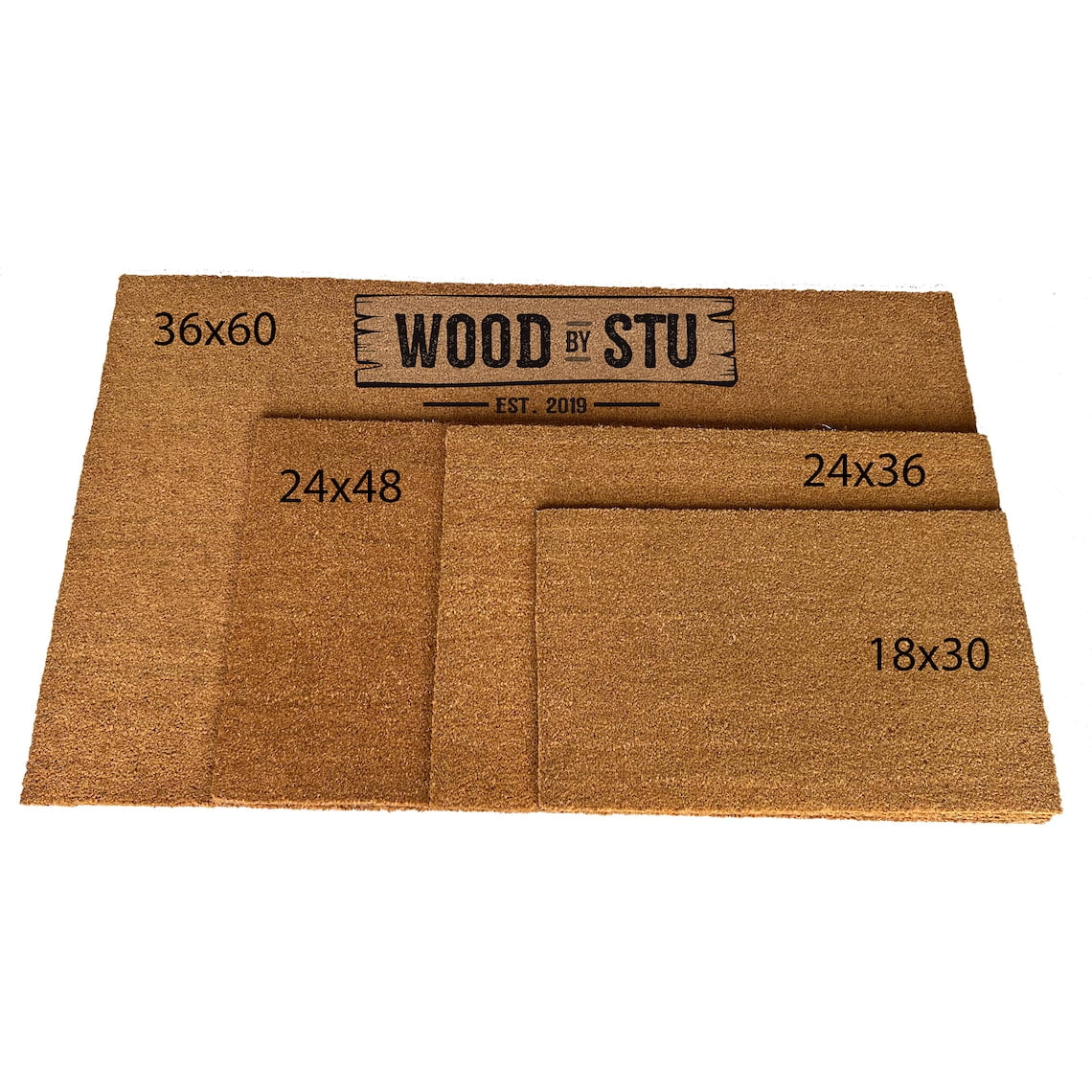 Doormat Definitely Not A Trap Door Unique Gift Rug Outdoor Decor Hous (24" x 36") #5199