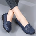 thumbnail image 5 of CHICVOMEY Breathable Mesh Flats for Women Loafers Business Casual Loafers Shoes with Arch Support Penny Loafers Slip On Dressy Shoes Comfort Flats for Walking&Work, 5 of 8