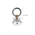 thumbnail image 2 of SOPOTUTU 1 Set Quick Release Bolt on Tie Down for Securing Cargo in Car Trunks with Round Shape, 2 of 6