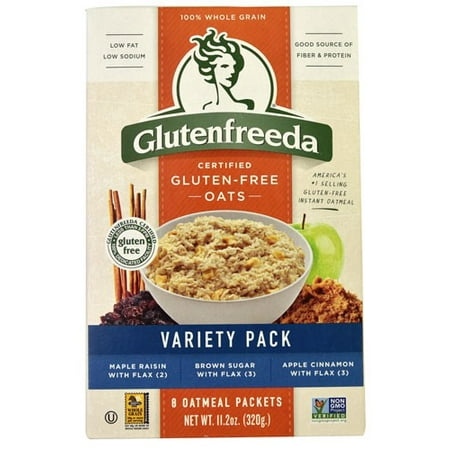 Gluten Free Oatmeal - Glutenfreeda Gluten Free Oatmeal, Variety Pack, 11.2 Oz