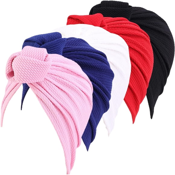 HUGFEGWE Qhome Girls Cotton Beanie Flower Slouch Cap Hospital Hat Kids Headwarp Turban Hair Accessories U2537-28315