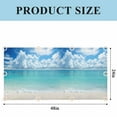 thumbnail image 5 of 3 Pack Magnetic Fluorescent Light Covers, 2x4 Ft,Ocean Beach Nature Summer Sky Cloud Magnetic Light Covers for Ceiling Lights Classroom Office Home Decor, 5 of 9