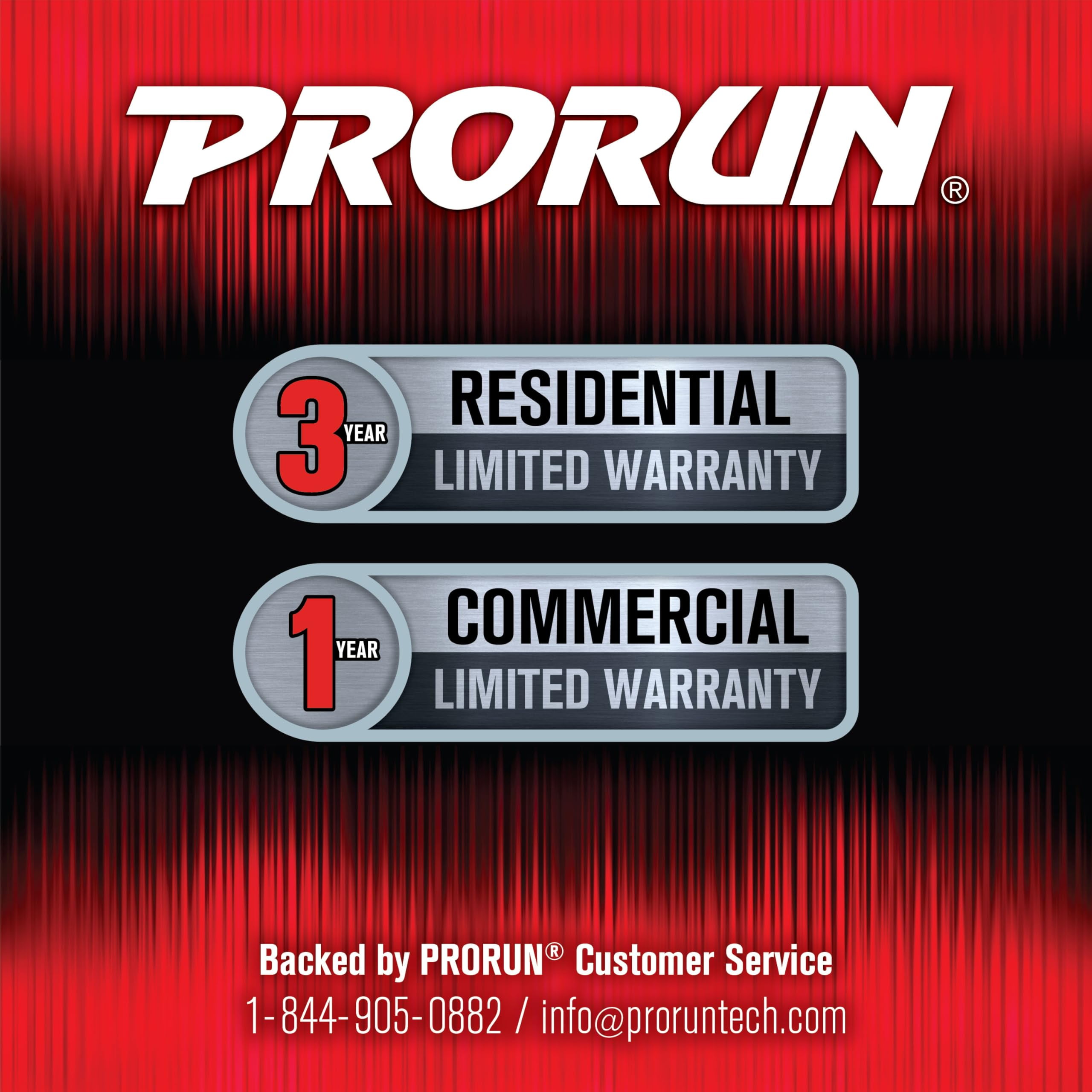 PRORUN 20" 55.5cc 2-Cycle Gas Powered Chainsaw, Well Balanced