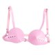 thumbnail image 5 of Sujetador de arnés de cuerpo punk pu cuero bullet cup sujetador top breast harness traje gótico mujer rosa Rosado Magideal Sujetador de arnés de cuerpo, 5 of 7