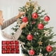 thumbnail image 1 of Bolas de Navidad Set de 12 piezas, Adornos de Navidad Resistentes a la Shattering, Estilos Diversos, para Árboles Navideños y Decoración de Fiestas, Bolas de Cristal, Adornos de Navidad para, 1 of 9