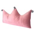 thumbnail image 4 of Camas de corona decorativas Cojines Dormitorio Respaldo lavable Almohada de oficina en casa Rosado Zulema cojines decorativos, 4 of 8