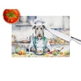 thumbnail image 2 of Irish Wolfhound The Chef Glass Cutting Board 12 in x 15 in, 2 of 5
