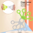 thumbnail image 1 of LJNYFDC Hand Gripper Hand Gripper Silicone Finger Stretcher Reusable Hand Therapy Hand Grip Strengthener Bright Color Finger Exerciser, 1 of 6