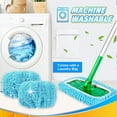 thumbnail image 7 of Mopmate Reusable Mop Pads, Microfiber Mop Pads, Machine Washable Floor Pads Refills, Mops Head Replacements for Multi Surface Wet & Dry Cleaning, Multiple Quantities Available (10PACK), 7 of 7
