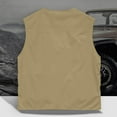thumbnail image 4 of hotojiny Men's Cargo Vest Lightweight Zip up Sleeveless Travel Vest with Multi-pockets Outdoor Hiking Fishing Outwear, 4 of 4