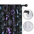 thumbnail image 4 of Blackout Kids Curtains,Black Halloween Ghost Spider Pattern Childrens Insulated Curtains Set Of 2,Bedroom Essentials,Toddler Room Decor 52"x84", 4 of 5