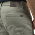thumbnail image 6 of Jachs NY Men's Classic 5-Pocket Cotton Stretch-Straight Leg Denim Jean Pant (Olive, 36W x 34L), 6 of 6
