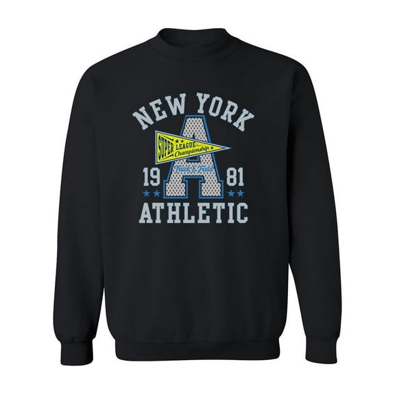 New York Athletic 1981 Sweatshirt Men -Image by Shutterstock, Male x-Large