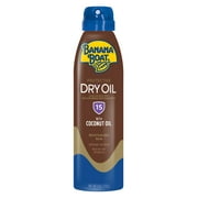 Banana Boat Protective Tanning Dry Oil Clear Spray Sunscreen SPF 15, 6oz