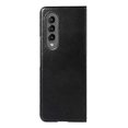 thumbnail image 3 of For Samsung Galaxy Z Fold3 5G Genuine Leather Double Color Crazy Horse Phone Case, 3 of 4
