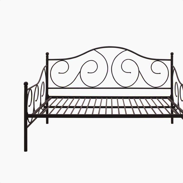 Mikayla metal scroll deals daybed